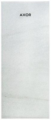 Plaque de finition 200 AXOR MyEdition en marbre blanc Plaque de finition 200 AXOR MyEdition en marbre blanc