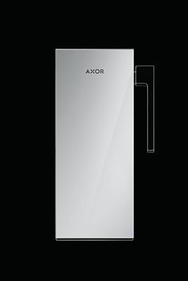 Plaque de finition 245 AXOR MyEdition en verre miroir