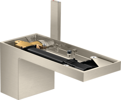 Mitigeur de lavabo AXOR MyEdition 70 sans plaque avec bonde push-open en nickel poli