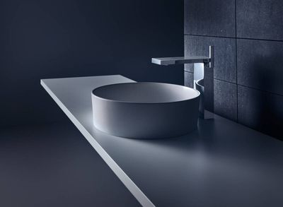 Mitigeur de lavabo AXOR MyEdition 230 sans plaque, avec bonde push-open en chromé poli