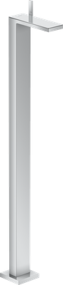 Mitigeur de lavabo AXOR MyEdition sur pied sans plaque, avec bonde push-open en chromé poli