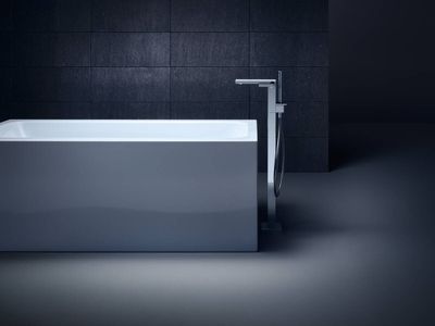 Mitigeur de bain / douche AXOR MyEdition sans plaque, pour montage au sol en chromé poli