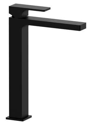 High-Rise Basin Mixer Remer Absolute 274 with Click-Clack Drain in Matte Black