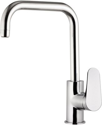 Mitigeur de cuisine Remer Classline avec bec orientable en laiton chromé