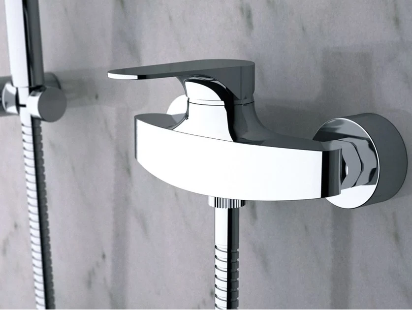Mitigeur de douche Remer Classline en laiton chromé - vue 2