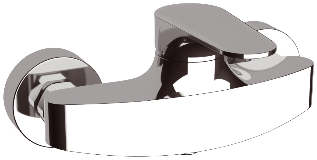 Chrome-Plated Brass Shower Mixer Remer Classline