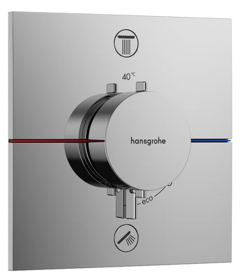 Set de finition pour mitigeur thermostatique encastré Hansgrohe ShowerSelect Comfort E