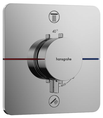 Set de finition pour mitigeur thermostatique encastré Hansgrohe ShowerSelect Comfort Q