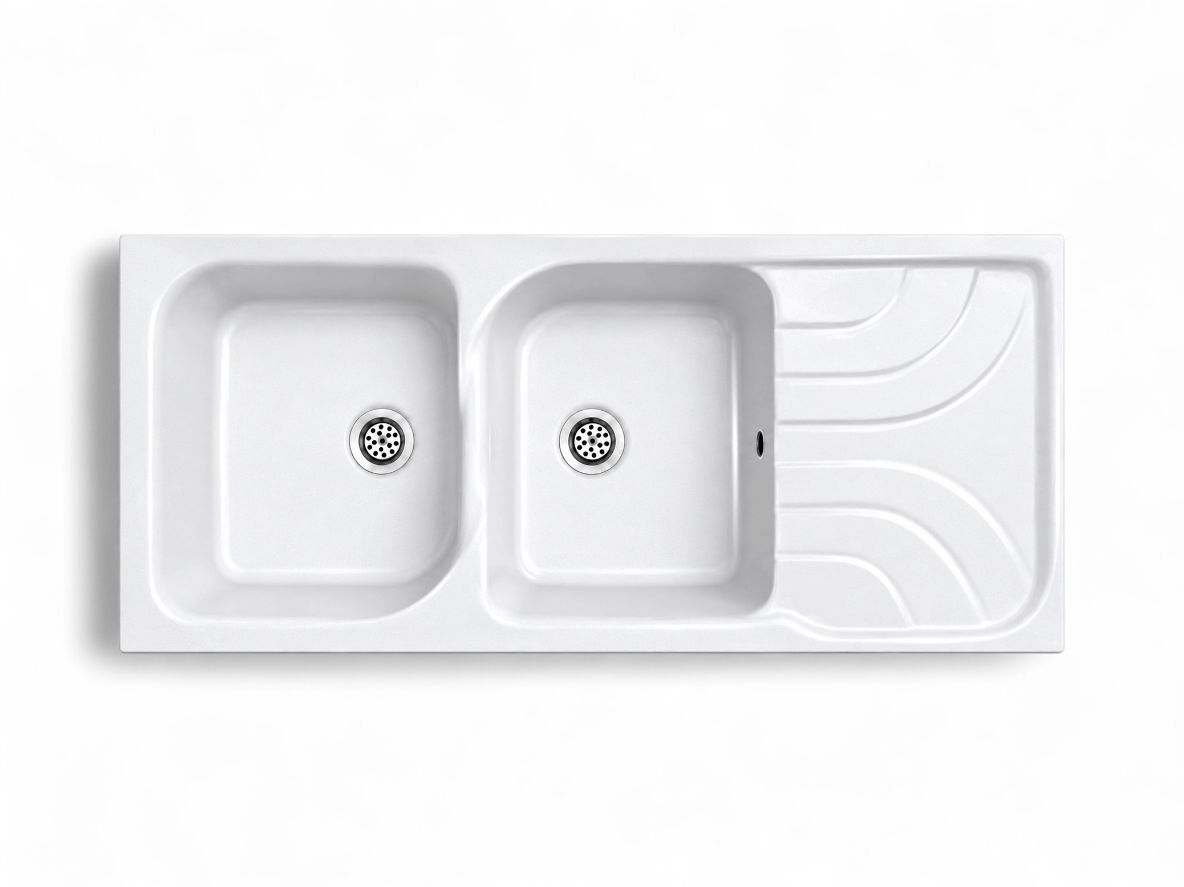 Évier de cuisine encastrable Tango 120 cm x 50 cm — Vue produit 9
