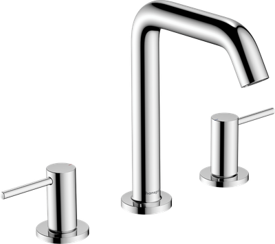 Mélangeur de lavabo 3 trous Hansgrohe Tecturis S 150 avec bonde Push-Open