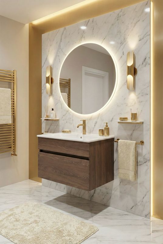 Meuble de salle de bains à un tiroir pour lavabo Geberit Selnova Square 55 cm (sans vasque)