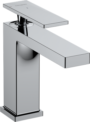 Hansgrohe Tecturis E 110 CoolStart Basin Mixer with Pull Rod and Waste Set