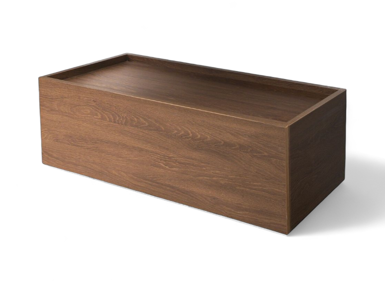 Meuble bas suspendu 100 cm pour salle de bain (sans vasque) - vue 3