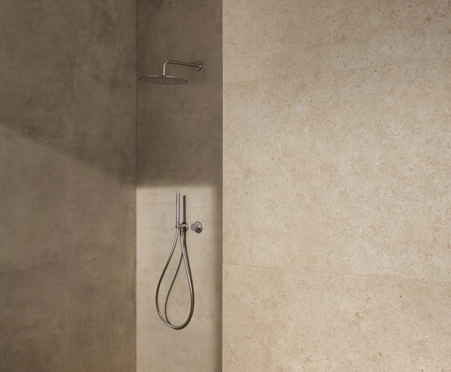 Grès cérame Boost Stone Ivory mat 120 x 278 cm - R9 - Atlas Concorde — vue 2