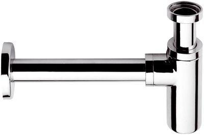 Chrome Round Remer Sink Siphon