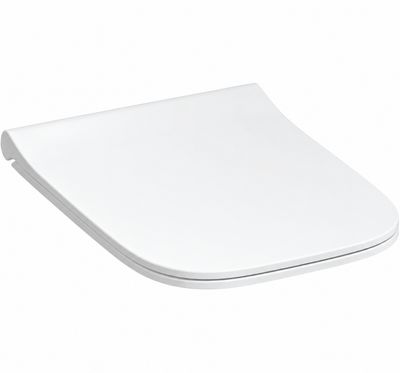 Abattant antibactérien WC Geberit Smyle Square à abaissement standard