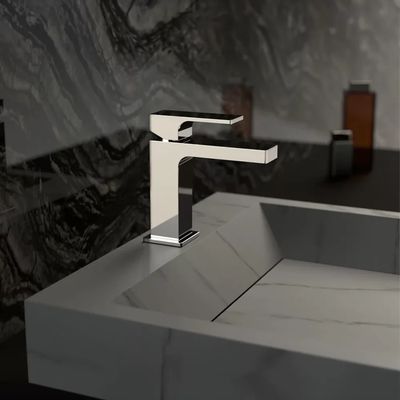Chrome-Plated Remer Absolute 114 Basin Mixer with Pop-Up Waste