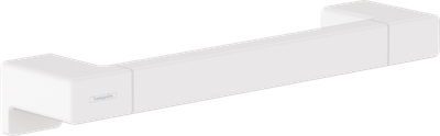 Barre d'appui Hansgrohe AddStoris en blanc mat