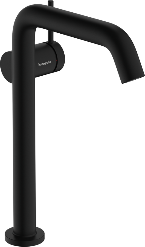 Mitigeur de lavabo Hansgrohe Tecturis S Fine 240 CoolStart, avec bonde Push-Open en noir mat — 73373670
