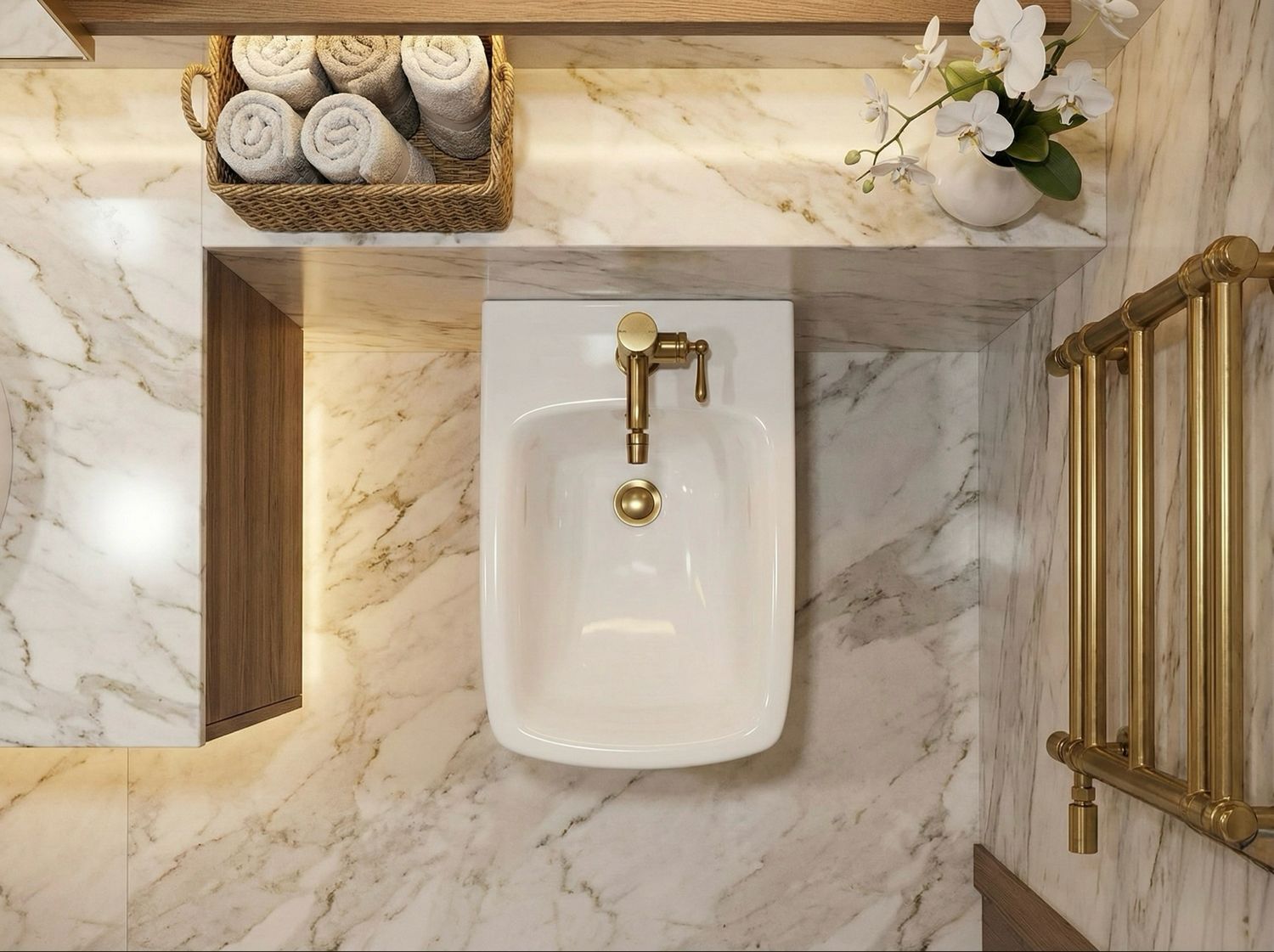 Bidet suspendu Geberit Selnova square
