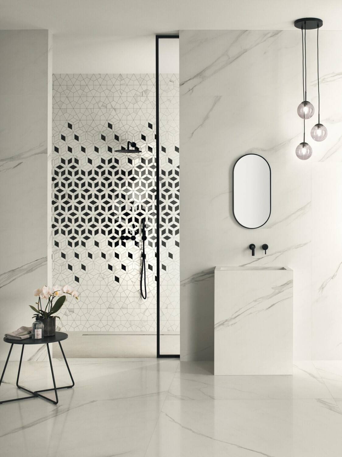 Grès cérame Marvel Meraviglia Calacatta Meraviglia velvet 60 x 120 cm - Atlas Concorde — vue 5