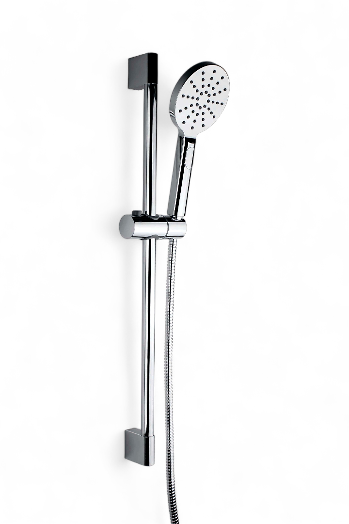 Remer Shower Bar with 3-Jet Hand Shower and Flexible Hose
