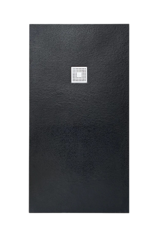 Receveur rectangulaire Vulcanite extra-plat et anti-dérapant (130 à 150 cm) x 80 cm - vue 11