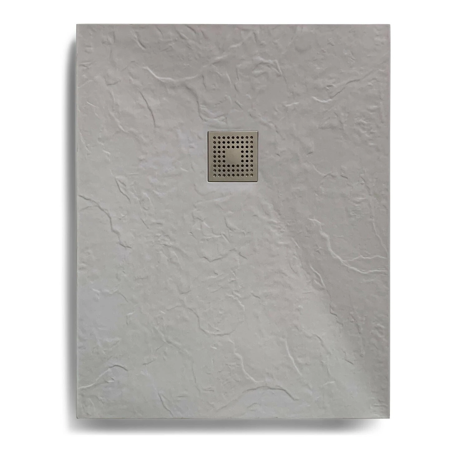 Receveur rectangulaire Ardoisé extra-plat 100 x 80 cm ou 120 x 80 cm avec grille en Marbryx® ou Inox - vue 16