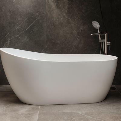 Asymmetric Acrylic Freestanding Bathtub Deante Arnika - 170 x 72 cm