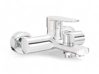 Bath/Shower Mixer Deante Tubo in Chrome Bath/Shower Mixer Deante Tubo in Chrome