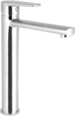 High Spout Basin Mixer Deante Tubo 217 without Waste in Chrome High Spout Basin Mixer Deante Tubo 217 without Waste in Chrome