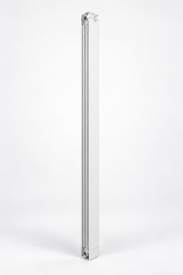 Elément de radiateur décoratif en aluminium moulé Fondital GARDA Dual (entraxe 160 cm / épaisseur 8 cm)