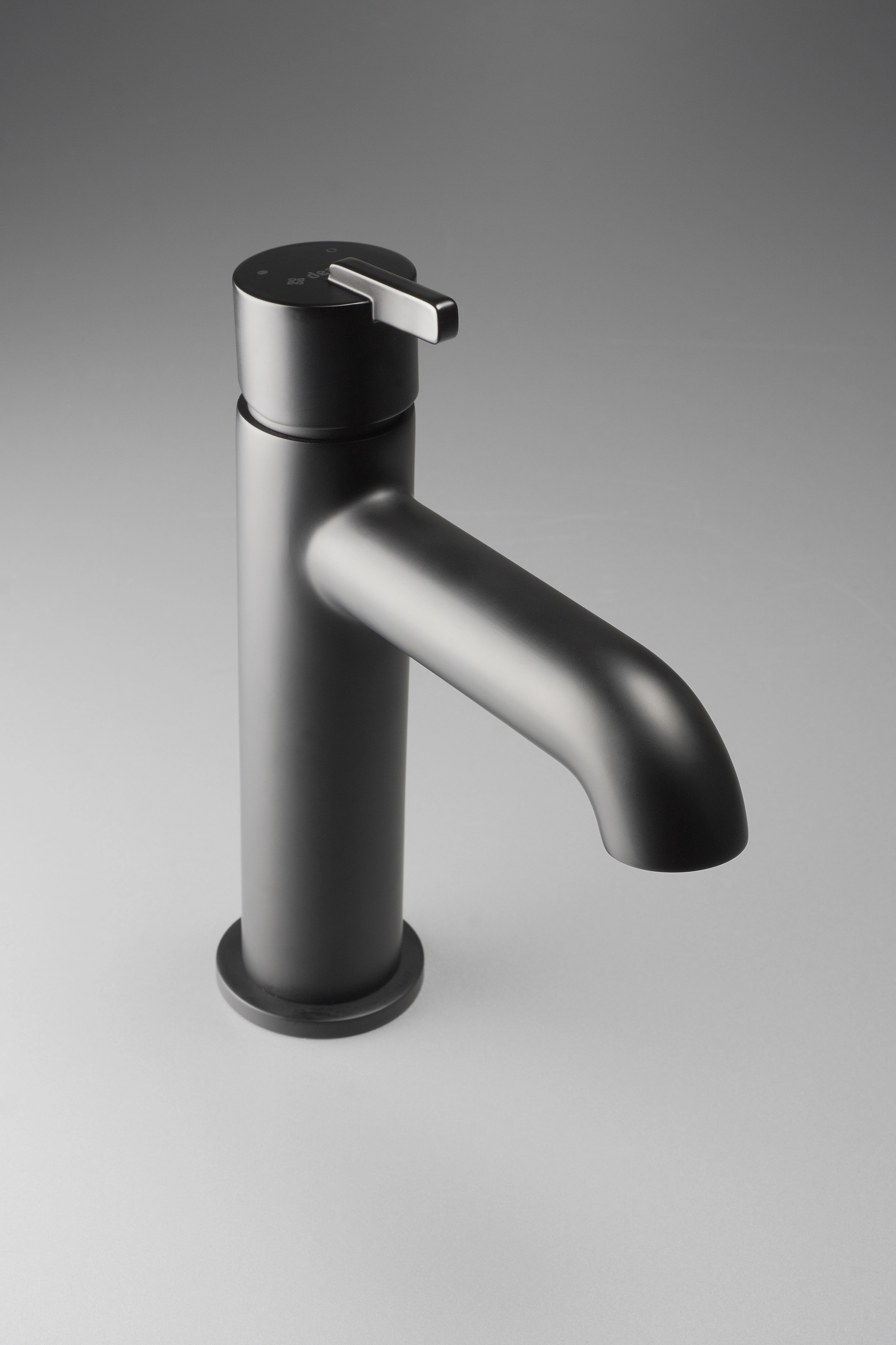 Mitigeur de lavabo Deante Silia 110 sans bonde en noir mat - vue 3