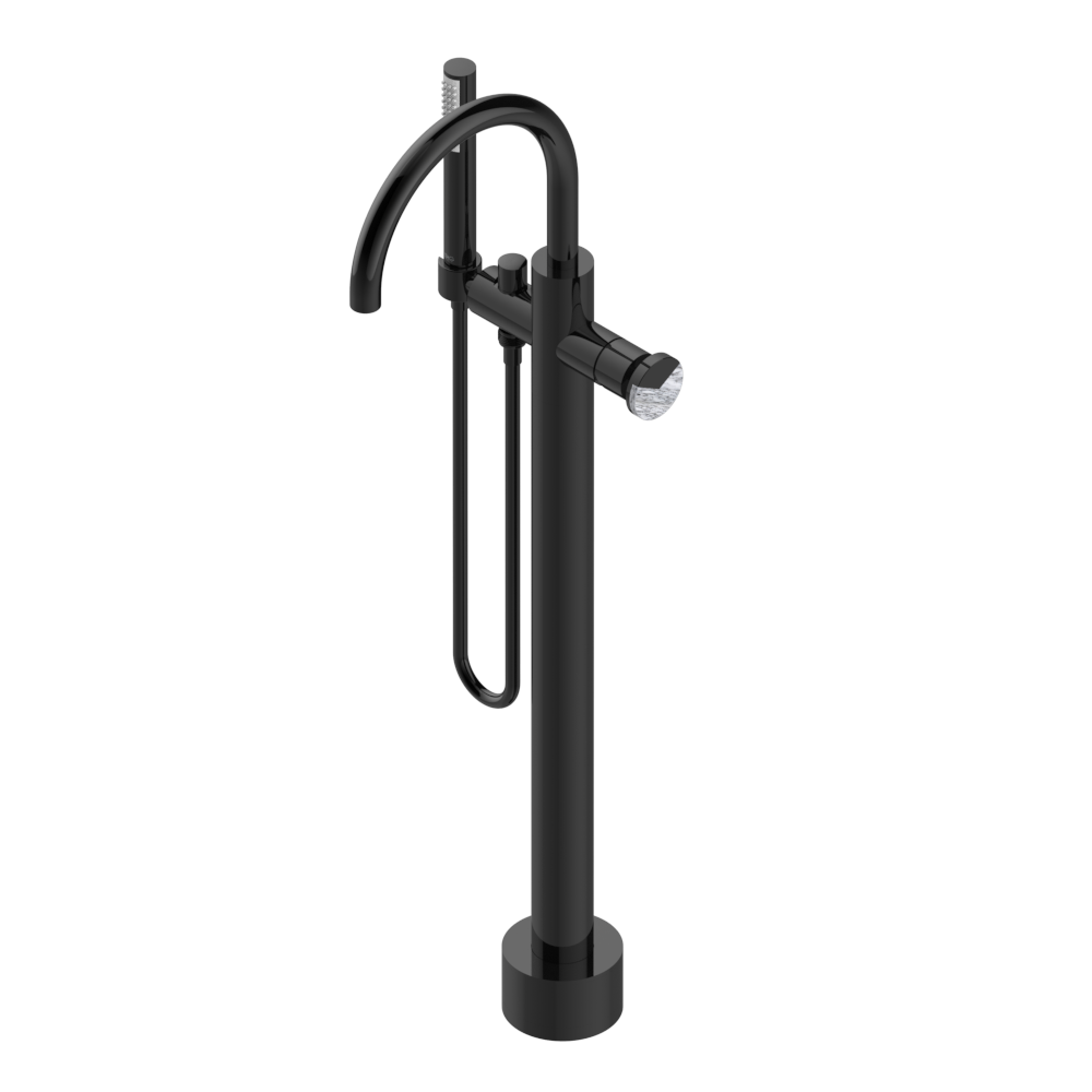 Mitigeur de bain / douche sur pied THG - Collection "Yoko Delta Howlite"