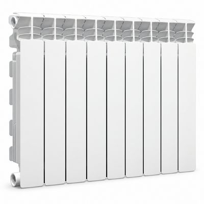 Radiateur en aluminium moulé Fondital Exclusivo à 9 éléments (entraxe 50 / profondeur 10 / longueur 71.37 cm)