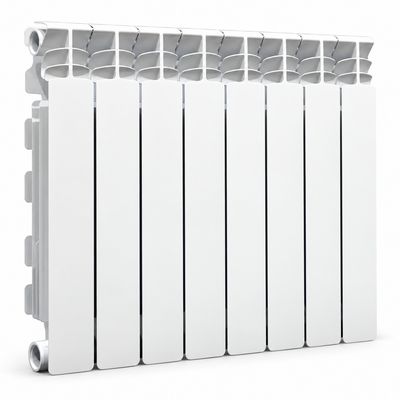 Radiateur en aluminium moulé Fondital Exclusivo à 8 éléments (entraxe 50 / profondeur 10 / longueur 63.44 cm)