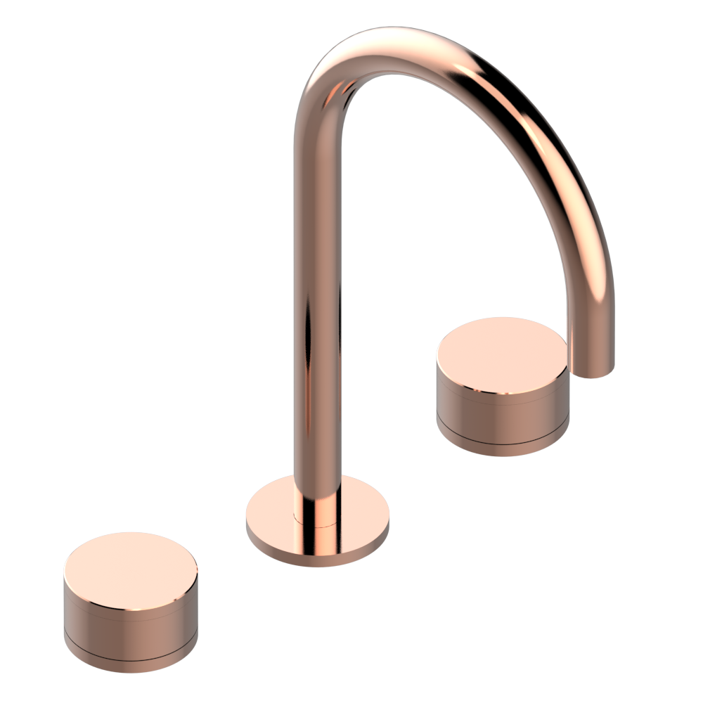 Mélangeur de lavabo 3 trous THG avec vidage - Collection "Yoko Color" — vue 4