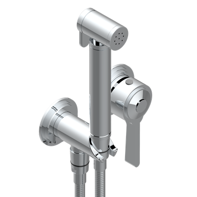 Ensemble hygiénique de WC THG avec butée - Collection "Le 9 howlite"