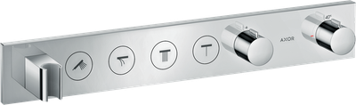 Module thermostatique encastré Axor ShowerSolutions avec 4 fonctions
