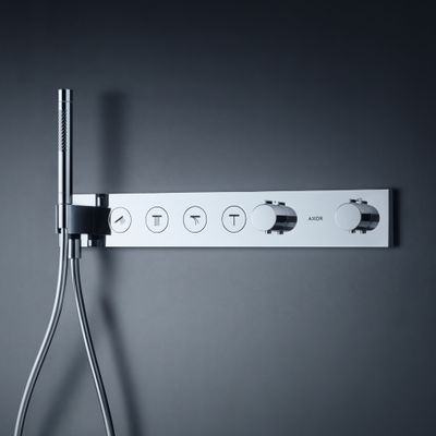 Module thermostatique encastré Axor ShowerSolutions avec 4 fonctions