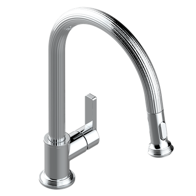 Mitigeur de cuisine THG 191 insert Onyx avec douchette extractible