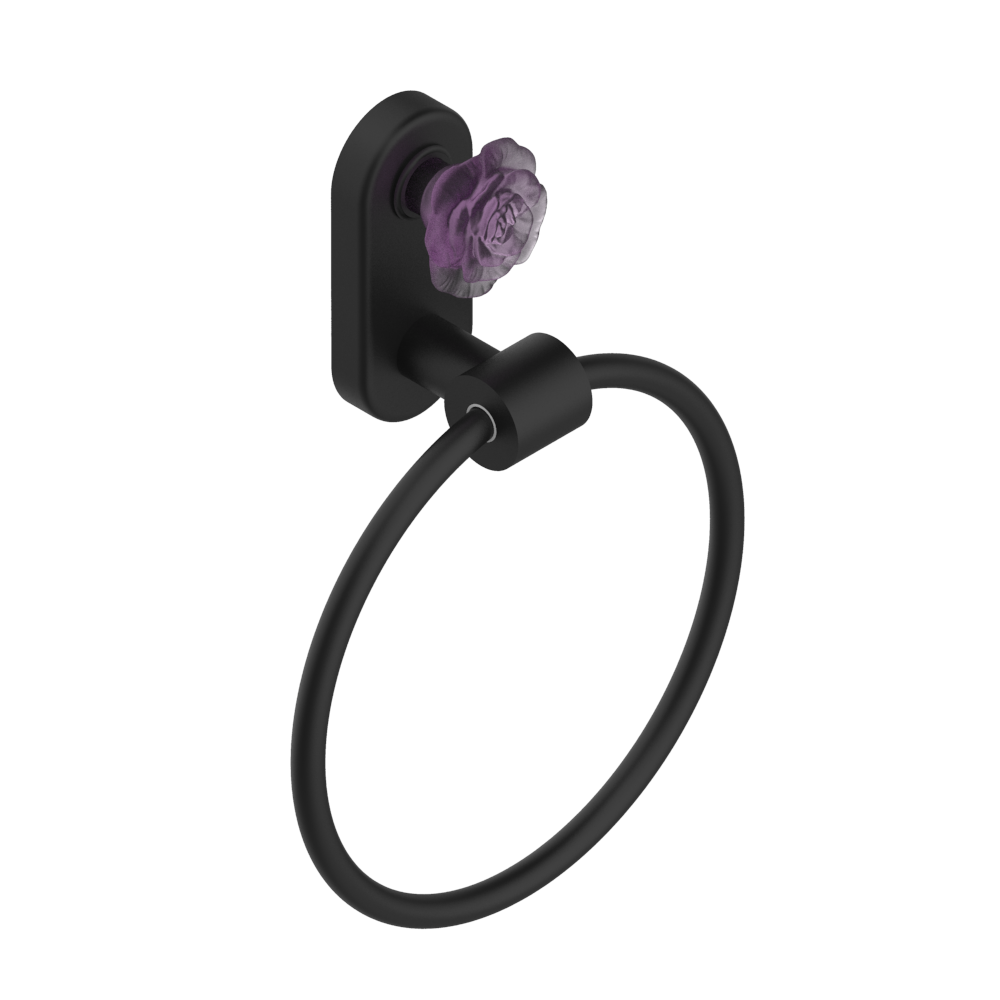 Anneau porte-serviette THG Paris - Collection "Rose" — vue 3