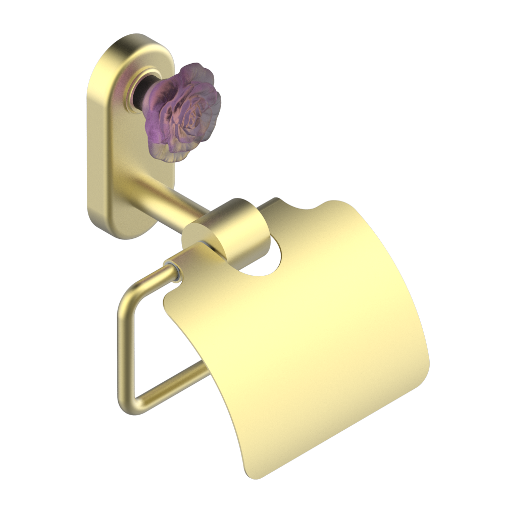 Porte-rouleau avec couvercle THG Paris - Collection "Rose" — vue 5