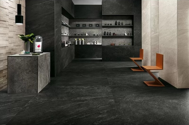 Grès cérame Brave Coke mat 60 x 120 cm (épaisseur 2 cm) - Atlas Concorde - 2ème choix