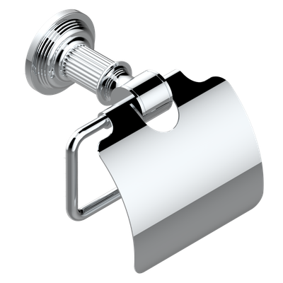 Porte-rouleau avec couvercle THG - Collection "Grand Central manette métal"