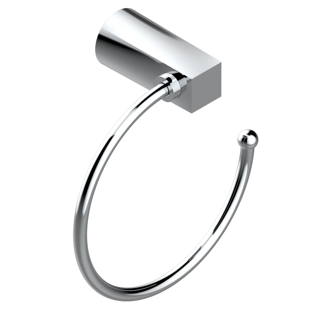Anneau porte-serviette THG - Collection "Métamorphose céramique noire"