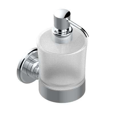Distributeur de savon liquide THG - Collection "Bambou Cristal Clair"