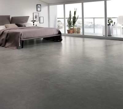 Grès cérame Concreta Grigio Scuro mat 60 x 120 cm - Tagina Grès cérame Concreta Grigio Scuro mat 60 x 120 cm - Tagina
