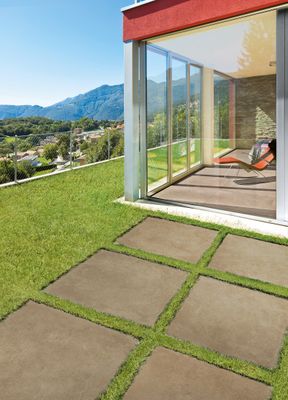 Grès cérame Concreta Grigio Terra mat 60 x 120 cm - Tagina Grès cérame Concreta Grigio Terra mat 60 x 120 cm - Tagina