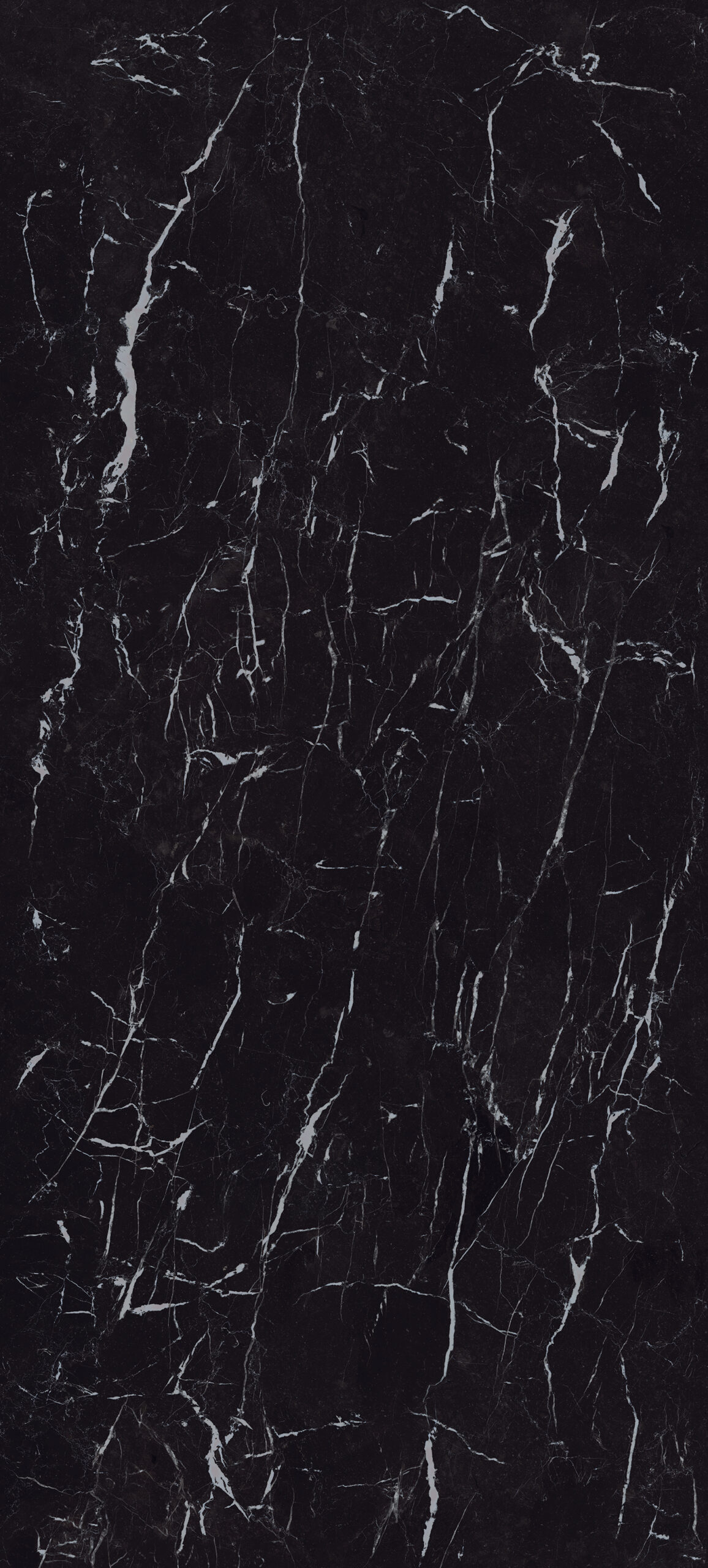 Grès cérame Tagina Marquina Nero poli  120 x 280 cm, rectifié - vue 2
